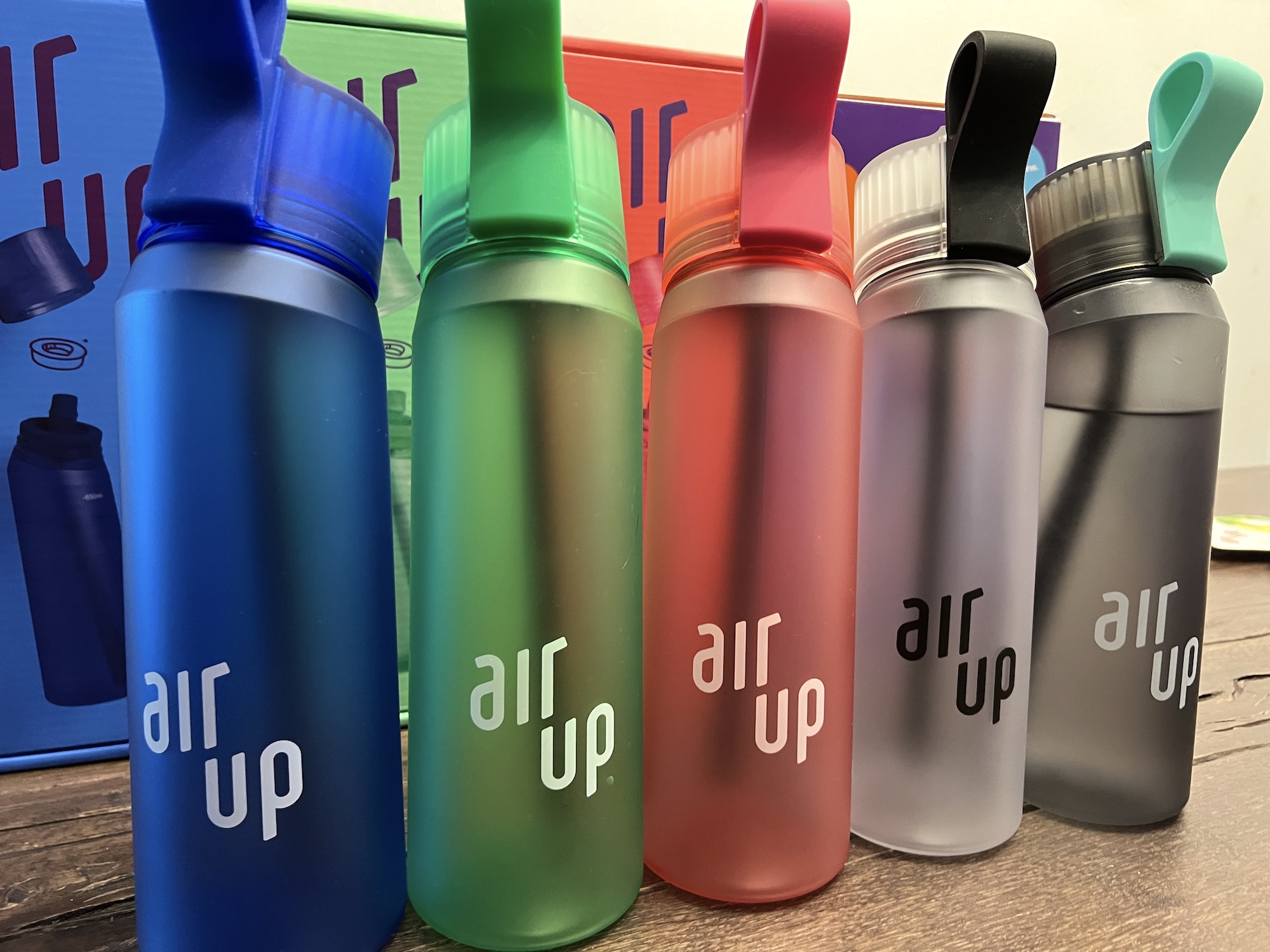 Trinkflasche mit Geschmack: Air up